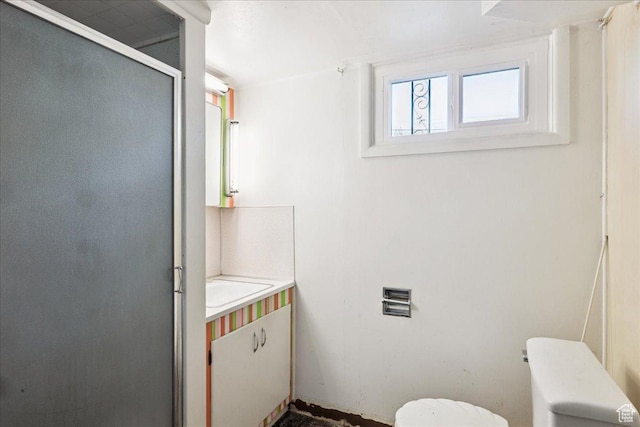 3622 Jackson Ave, Ogden, UT 84403 - bathroom with vanity and a shower stall