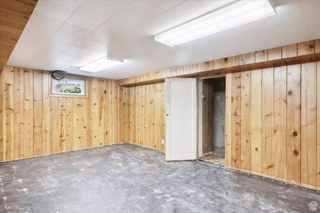 3622 Jackson Ave, Ogden, UT 84403 - below grade area with wooden walls