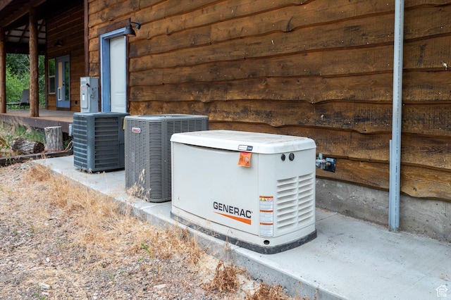 8817 E Mountain Valley Dr S, Huntsville, UT 84317 - exterior view of a power unit and a cooling unit