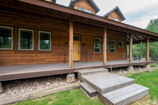 8817 E Mountain Valley Dr S, Huntsville, UT 84317 - view of porch