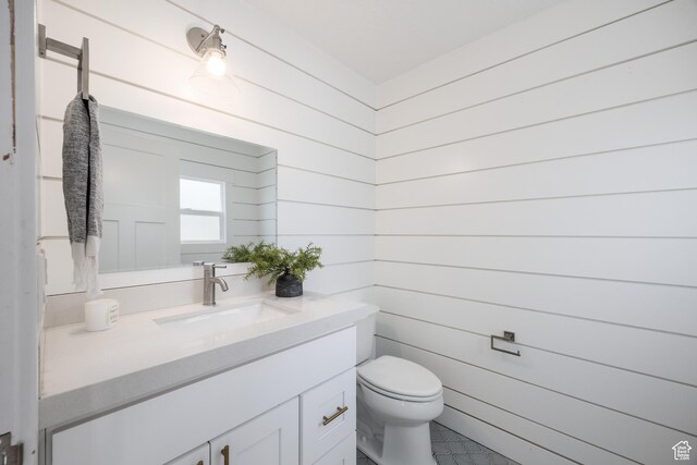 334 N C St, Salt Lake City, UT 84103 - half bathroom with vanity and toilet