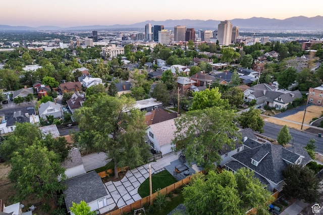 334 N C St, Salt Lake City, UT 84103 - view of urban area featuring a mountainous background