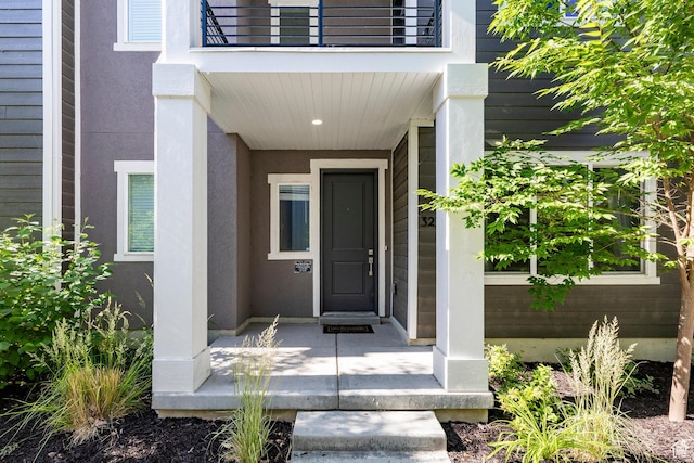 3230 W 3855 S, West Haven, UT 84401 - entrance to property with a balcony