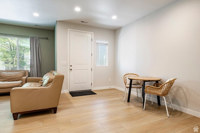 3230 W 3855 S, West Haven, UT 84401 - living area with recessed lighting and light wood-style flooring