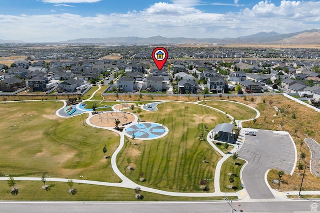 6523 W Bridge Maple Ln S, West Jordan, UT 84081 - aerial view of property and surrounding area featuring nearby suburban area