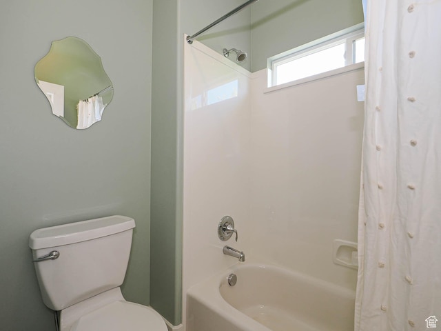 618 E Beaumont Way S, Draper, UT 84020 - full bath with shower / bathtub combination with curtain and toilet