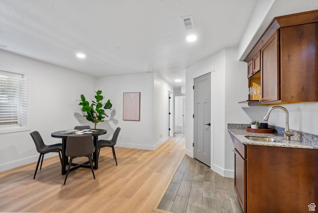 809 W 1320 N, West Bountiful, UT 84087 - dining space with light wood-style flooring and recessed lighting