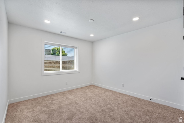 809 W 1320 N, West Bountiful, UT 84087 - carpeted spare room with recessed lighting