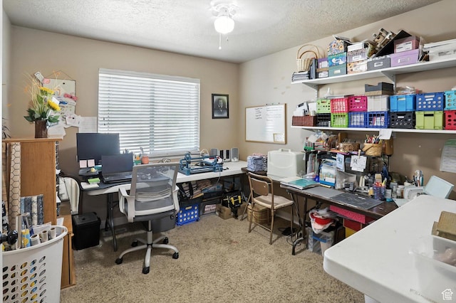 758 N 400 E, Tremonton, UT 84337 - carpeted office with a textured ceiling