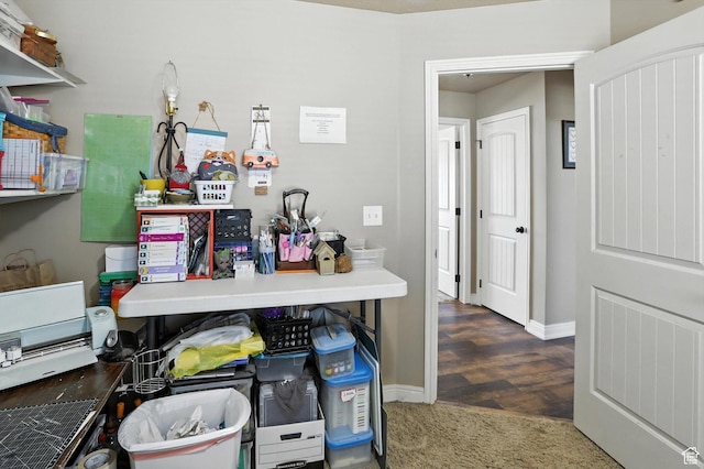 758 N 400 E, Tremonton, UT 84337 - office space featuring baseboards and wood finished floors