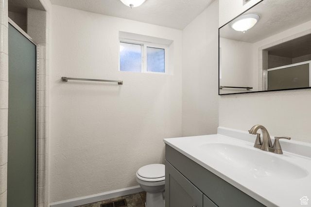 1657 E 1500 N, Logan, UT 84341 - full bathroom featuring vanity and a shower with door