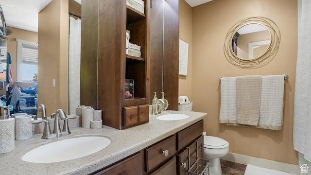 3417 S Kenna Ln Unit 1, West Haven, UT 84401 - bathroom with toilet and double vanity