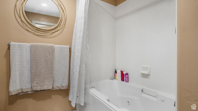 3417 S Kenna Ln Unit 1, West Haven, UT 84401 - bathroom featuring a combined bath / shower with jetted tub