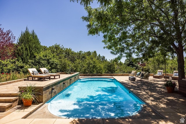 897 W Pfeifferhorn Dr, Alpine, UT 84004 - outdoor pool with a patio