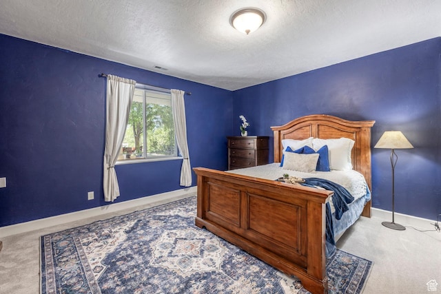 897 W Pfeifferhorn Dr, Alpine, UT 84004 - bedroom with carpet flooring and a textured ceiling