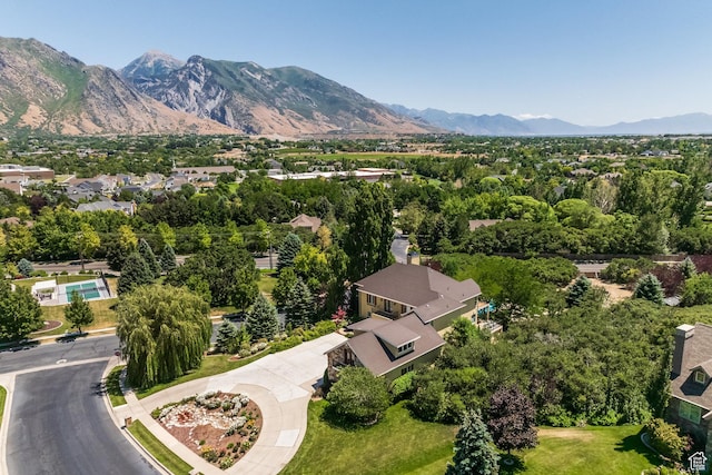 897 W Pfeifferhorn Dr, Alpine, UT 84004 - bird's eye view of a mountainous background