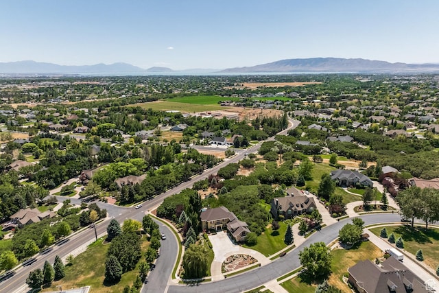 897 W Pfeifferhorn Dr, Alpine, UT 84004 - aerial perspective of suburban area featuring mountains