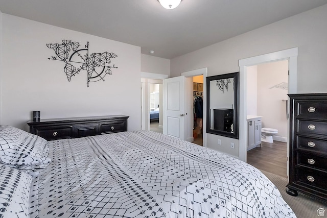 2460 N 2825 W, Plain City, UT 84404 - bedroom with a walk in closet and ensuite bathroom