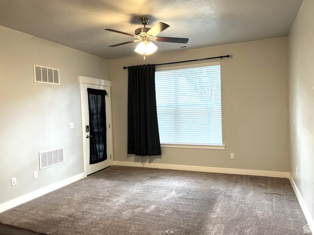 14652 S Astin Ln Unit U102, Herriman, UT 84096 - empty room with a ceiling fan and carpet