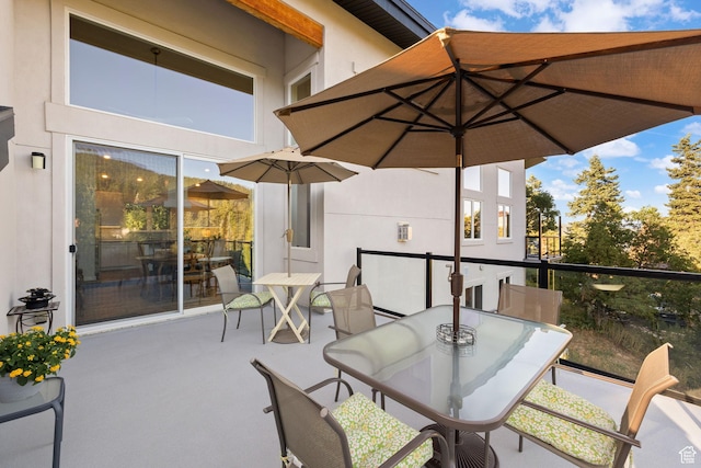 249 S Parkview Dr E, Park City, UT 84098 - view of patio with outdoor dining area