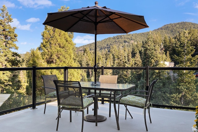 249 S Parkview Dr E, Park City, UT 84098 - balcony with a forest view and a mountain view