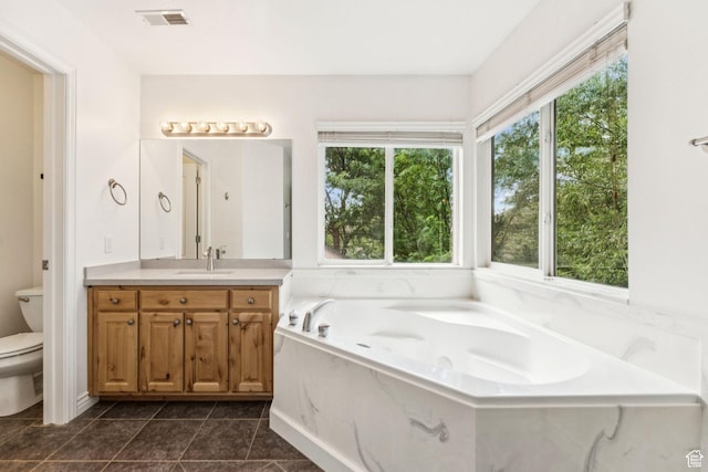 631 E Clearwater Dr, Layton, UT 84041 - full bath with vanity, a bath, and tile patterned floors
