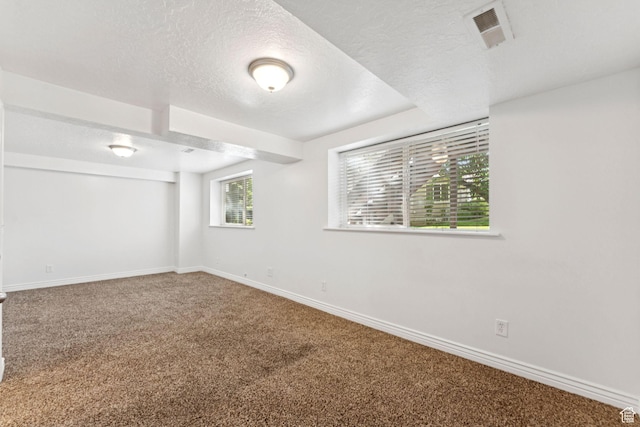 631 E Clearwater Dr, Layton, UT 84041 - spare room featuring carpet and a textured ceiling