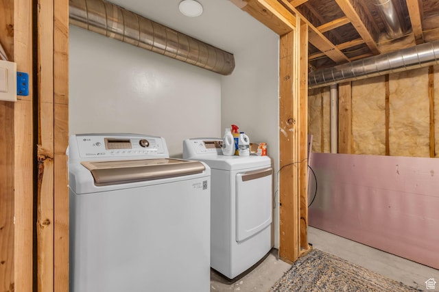 14961 N 12740 E, Mount Pleasant, UT 84647 - washroom with separate washer and dryer