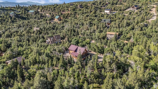 14961 N 12740 E, Mount Pleasant, UT 84647 - aerial overview of property's location with a forest and a mountain backdrop