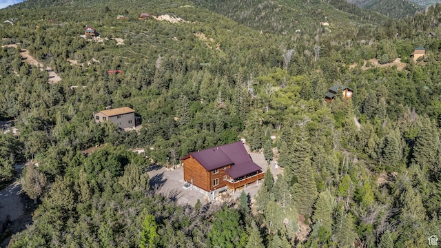 14961 N 12740 E, Mount Pleasant, UT 84647 - aerial overview of property's location with a forest and a mountain backdrop