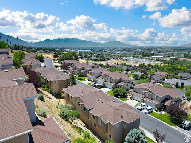 1339 Alpine Way, Provo, UT 84606 - aerial perspective of suburban area with mountains