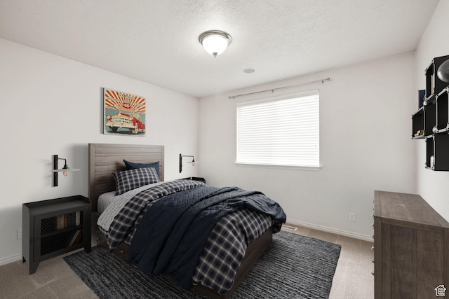 1339 Alpine Way, Provo, UT 84606 - bedroom featuring light carpet and a textured ceiling