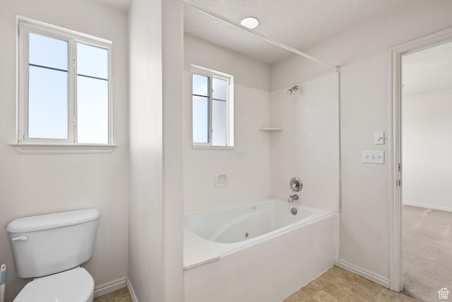 1339 Alpine Way, Provo, UT 84606 - bathroom featuring a combined bath / shower with jetted tub and toilet