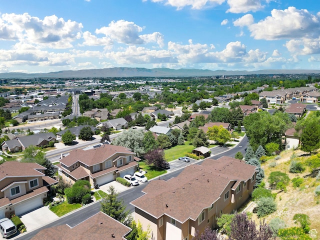 1339 Alpine Way, Provo, UT 84606 - aerial view of residential area featuring mountains