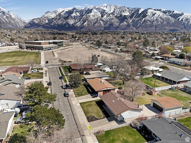 828 E Hibiscus Ave, Sandy, UT 84094 - aerial view of property and surrounding area with nearby suburban area