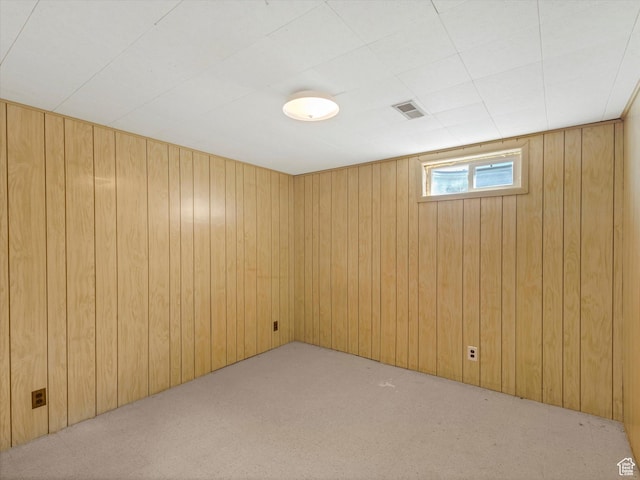 828 E Hibiscus Ave, Sandy, UT 84094 - basement with carpet floors and wood walls