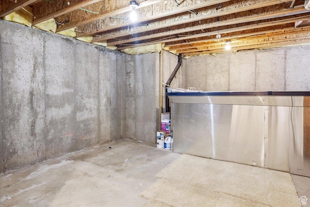 5588 S Farm Hill Dr, Salt Lake City, UT 84117 - view of unfinished below grade area