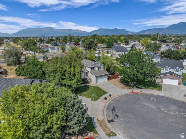 5548 S 3850 W, Roy, UT 84067 - aerial view of residential area with mountains