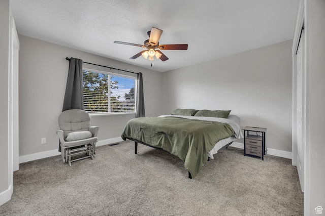 5548 S 3850 W, Roy, UT 84067 - bedroom featuring light colored carpet and ceiling fan