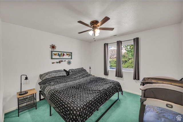 331 W 1910 S, Hurricane, UT 84737 - bedroom featuring carpet and ceiling fan
