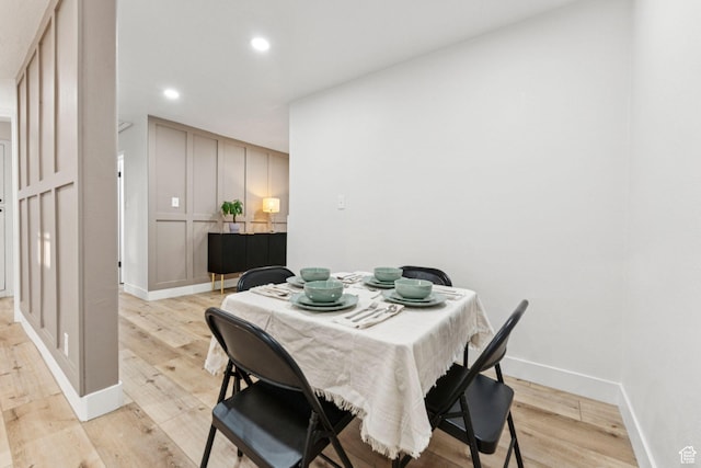 1043 S 1300 W, Salt Lake City, UT 84104 - dining area with light wood-type flooring and recessed lighting