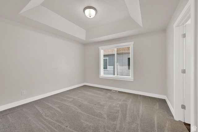2782 W 4140 S Unit 246, Roy, UT 84067 - carpeted empty room featuring a raised ceiling and a textured ceiling