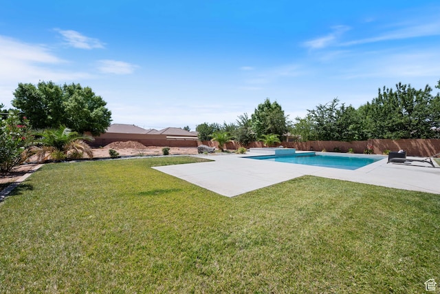 358 S 1040 W, Hurricane, UT 84737 - view of swimming pool with a fenced backyard and a patio
