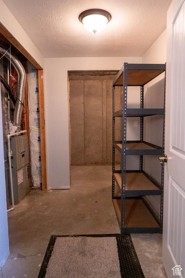 4636 E Ponderosa Way, Eagle Mountain, UT 84005 - basement featuring a textured ceiling