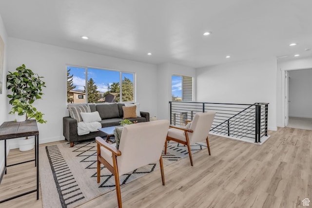 616 N Broadway St, Tooele, UT 84074 - living room with recessed lighting and light wood-type flooring