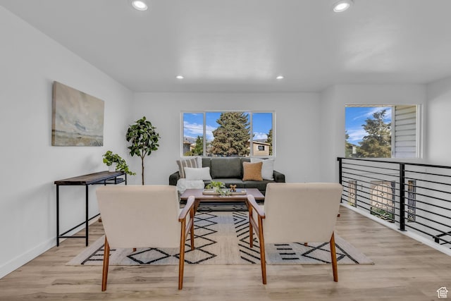 616 N Broadway St, Tooele, UT 84074 - living room with recessed lighting and light wood-type flooring
