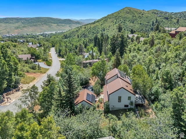3697 Wagon Wheel Way, Park City, UT 84098 - drone / aerial view of a mountainous background
