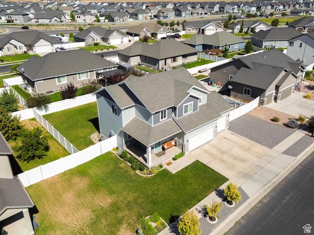 4857 N Goosefoot Dr, Eagle Mountain, UT 84005 - aerial perspective of suburban area