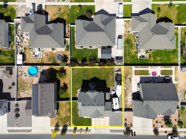 4857 N Goosefoot Dr, Eagle Mountain, UT 84005 - aerial view of residential area