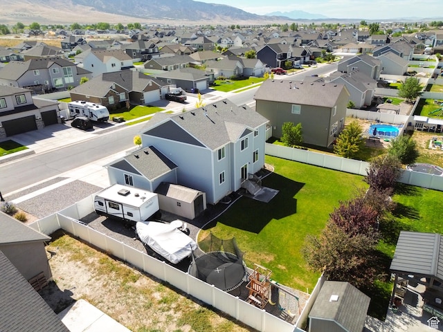 4857 N Goosefoot Dr, Eagle Mountain, UT 84005 - aerial perspective of suburban area